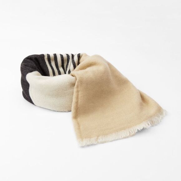 Zara Striped Scarf - Picture 2 of 5